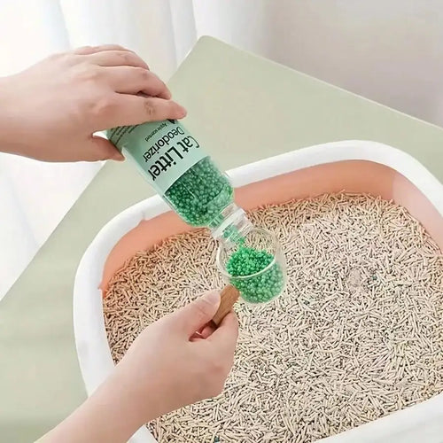 Velora™ Cat Litter Deodorizer Beads — Natural Odor Eliminator